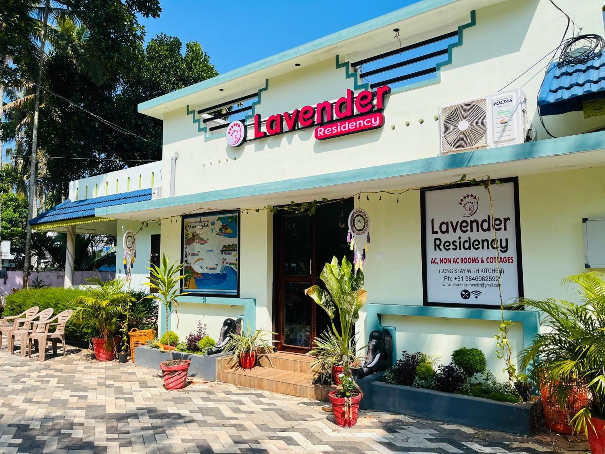 Bed and Breakfast Lavender Residency Varkala Esterno foto