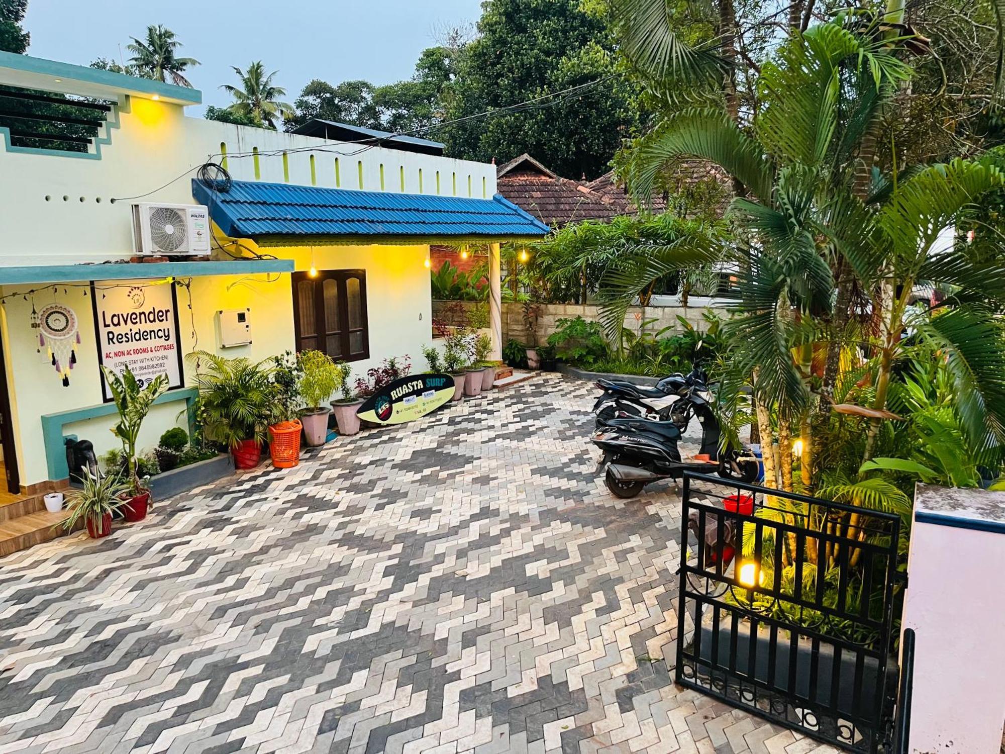 Bed and Breakfast Lavender Residency Varkala Esterno foto
