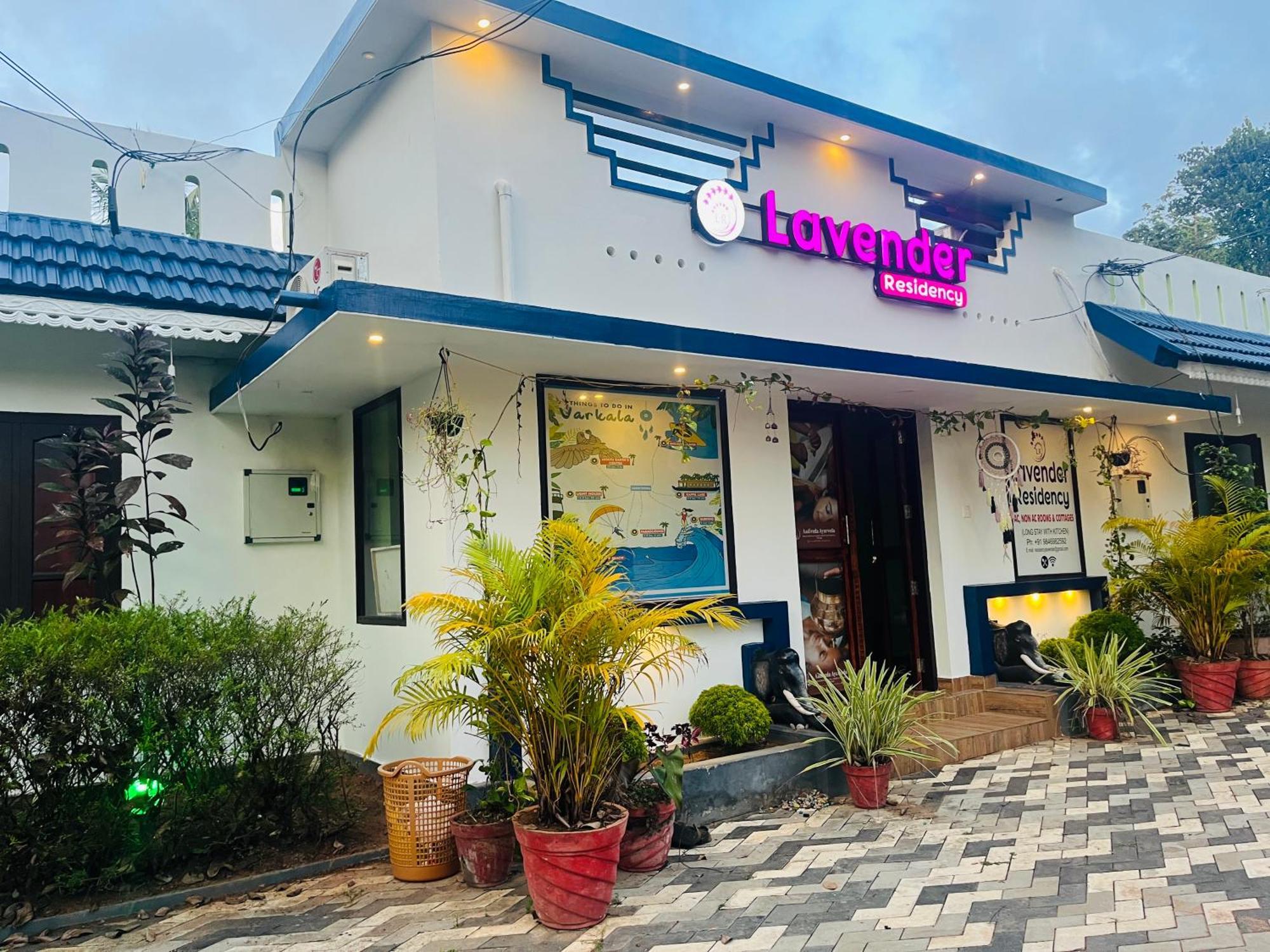 Bed and Breakfast Lavender Residency Varkala Esterno foto